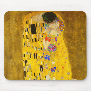 Gustav Klimt's beroemde schilderij The Kiss Muismat
