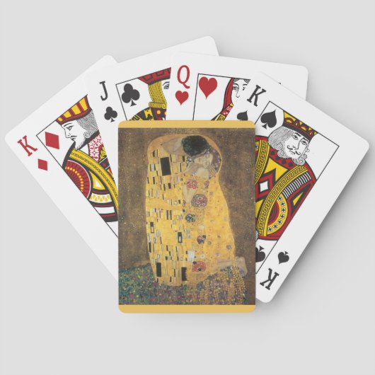 Gustav Klimt's Kiss Deck of Cards Pokerkaarten (Achterkant)