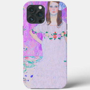 Gustav Klimt's Mäda Primavesi-schilderij iPhone 13 Pro Max Hoesje