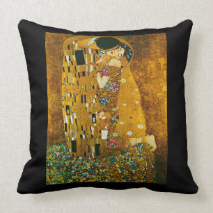 Gustav Klimt's "The Kiss" Art Pillow Kussen