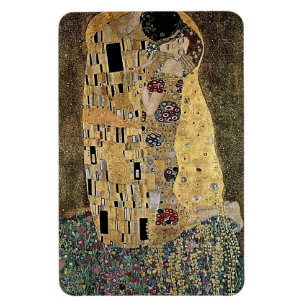 Gustav Klimt's The Kiss (circa 1908) Magneet