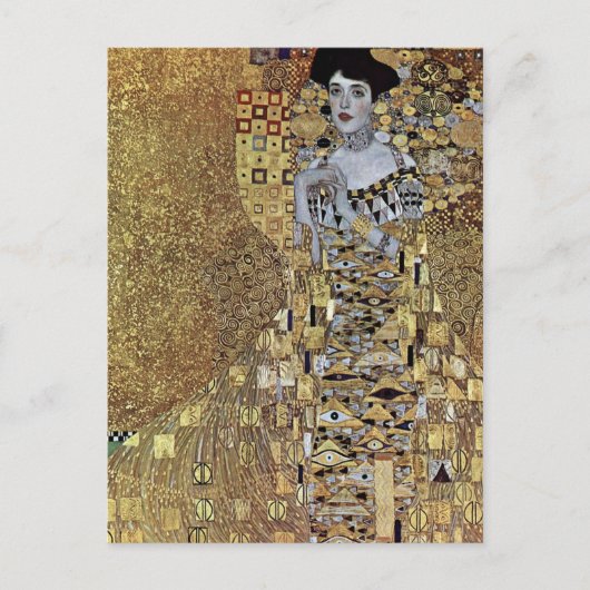 Gustav Klimt's The Lady in Gold, Adele Bloch-Bauer Briefkaart (Voorkant)