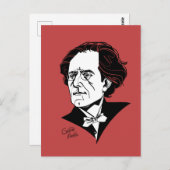 Gustav Mahler Briefkaart (Voorkant / Achterkant)