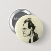 Gustav Mahler button (Voorkant /achterkant)