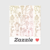 Gustav Mahler - Leidend Sticker (Vel)