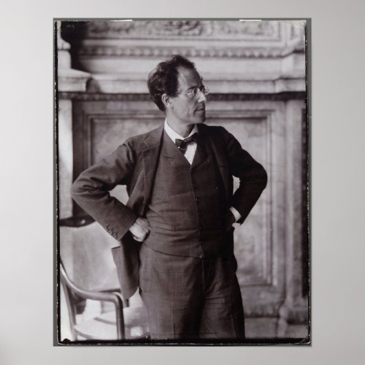 Gustav Mahler Poster (Voorkant)