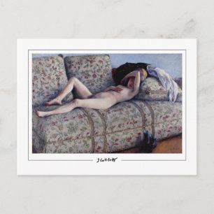 Gustave Caillebotte #12 - Carte postale d'art fin