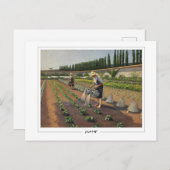 Gustave Caillebotte #137 - Kunst Briefkaart (Voorkant / Achterkant)