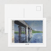 Gustave Caillebotte #13 - Fijne Kunst Briefkaart (Voorkant / Achterkant)