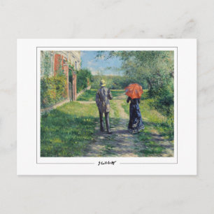 Gustave Caillebotte #14 - Carte postale d'art