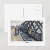 Gustave Caillebotte #298 - Carte postale Art (Devant / Derrière)
