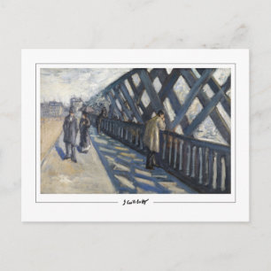 Gustave Caillebotte #298 - Carte postale d'art fin