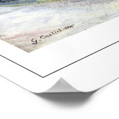 Gustave Caillebotte Affiche d'art Zedign #125 (Coin)