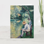Gustave Caillebotte - Angling Kaart (Voorkant)