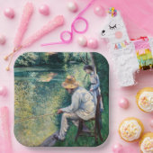 Gustave Caillebotte - Angling Papieren Bordje (Feest)