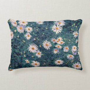 Gustave Caillebotte - Bed of Daisies, Detail Accent Kussen