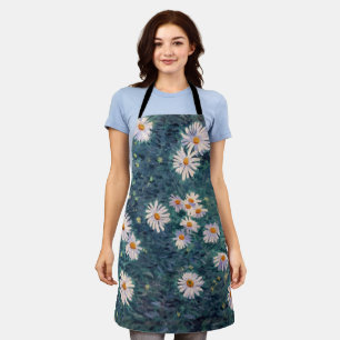 Gustave Caillebotte - Bed of Daisies, Detail Schort