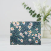 Gustave Caillebotte - Bloembed van Madeliefjes, De Briefkaart (Staand voorkant)