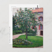 Gustave Caillebotte - Bomen in Bloei Briefkaart (Voorkant / Achterkant)