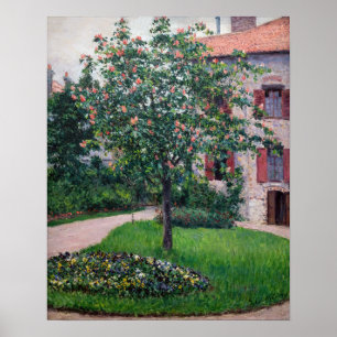 Gustave Caillebotte - Bomen in Bloei Poster