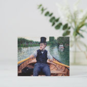Gustave Caillebotte - Bootfeest Briefkaart (Staand voorkant)