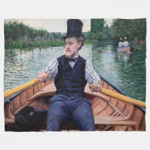 Gustave Caillebotte - Bootpartij Fleece Deken
