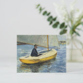 Gustave Caillebotte - De Gele Boat Briefkaart (Staand voorkant)