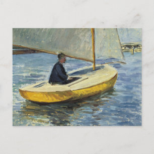 Gustave Caillebotte - De Gele Boat Briefkaart