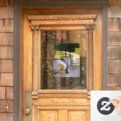 Gustave Caillebotte - De Oranje bomen Raamsticker (Huis Deur)