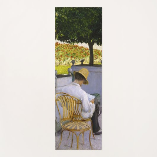 Gustave Caillebotte - De Oranje bomen Yogamat (Voorkant)