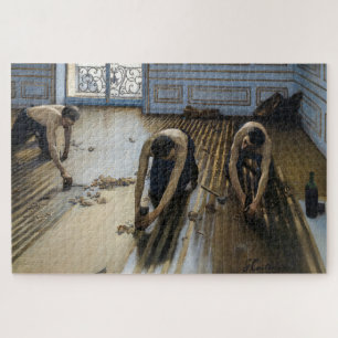 Gustave Caillebotte - De parketkrabbers Legpuzzel