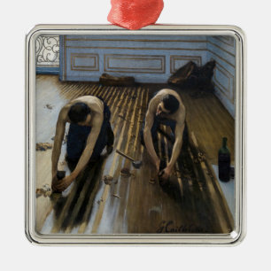 Gustave Caillebotte - De parketwerkers Metalen Ornament