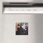 Gustave Caillebotte - De Pianoles Magneet (Insitu (Vaatwasser))