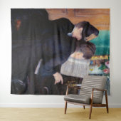 Gustave Caillebotte - De Pianoles Wandkleed (In Situ (horizontaal))