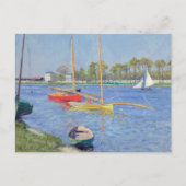 Gustave Caillebotte - De Seine bij Argenteuil Briefkaart (Voorkant)
