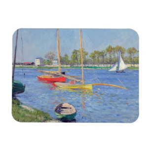 Gustave Caillebotte - De Seine bij Argenteuil Magneet