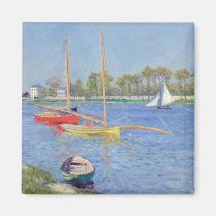 Gustave Caillebotte - De Seine bij Argenteuil Magneet