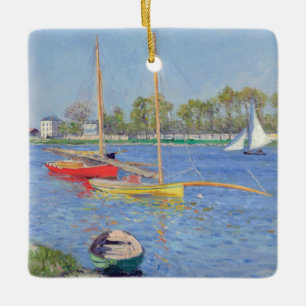 Gustave Caillebotte - De Seine in Argenteuil Keramisch Ornament