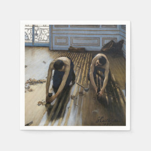 Gustave Caillebotte - De vloerschrapers Servet