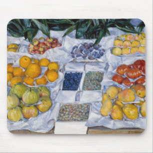 Gustave Caillebotte - Fruit tentoongesteld op een Muismat