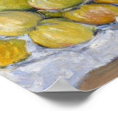 Gustave Caillebotte - Fruit tentoongesteld op een Poster (Hoek)