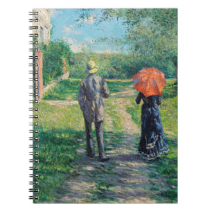 Gustave Caillebotte - Het bergpad Notitieboek