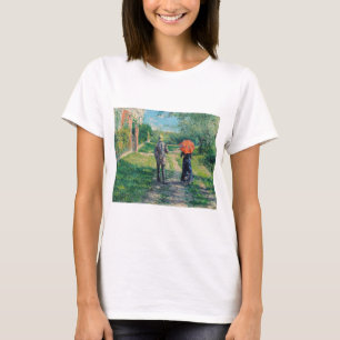 Gustave Caillebotte - Het stijgende pad T-shirt