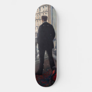 Gustave Caillebotte - Jongeman bij zijn raam Skateboard