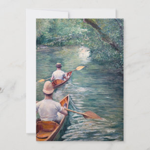 Gustave Caillebotte - Kano's op de Yerres Kaart