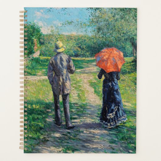 Gustave Caillebotte - Le chemin vers le haut (Devant)