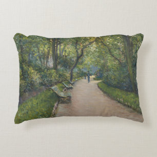 Gustave Caillebotte - Le Parc Monceau Decoratief Kussen