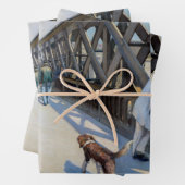 Gustave Caillebotte - Le Pont de l'Europe Inpakpapier Vel (In situ)