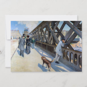 Gustave Caillebotte - Le Pont de l'Europe Kaart