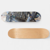 Gustave Caillebotte - Le Pont de l'Europe Skateboard (Horizontaal)